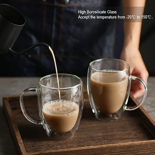 350ml Double Wall Mug