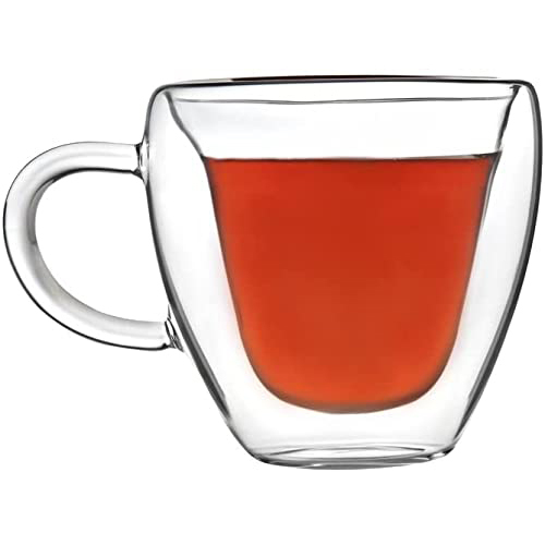 Double Wall Heart Shape Mug