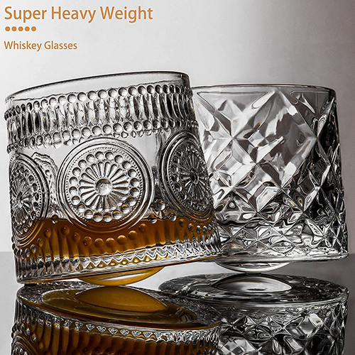 170ml Dancing Whiskey Glass Set 6pcs Capacity: 170 Milliliter (Ml)