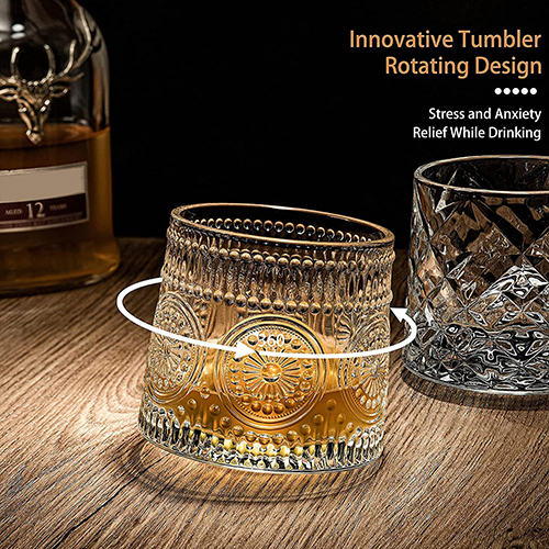 170ml Dancing Whiskey Glass Set 6pcs Capacity: 170 Milliliter (Ml)