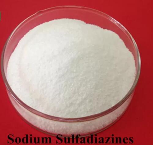 Sodium Sulfadiazine - Anhydrous White Crystalline Powder, Industrial Grade, Soluble in Water, pH Alkaline Solutions