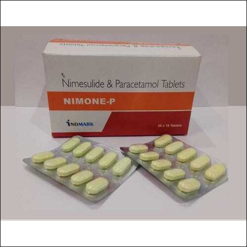 NIMONE P - Off-White, 100mg/650mg Tablet | Pain Relief, Fever Reduction, Fast Acting