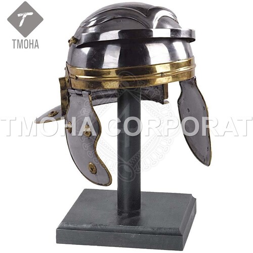 आयरन मध्यकालीन आर्मर हेलमेट नाइट हेलमेट क्रूसेडर हेलमेट प्राचीन हेलमेट रोमन ट्रूपर हेलमेट Ah0630