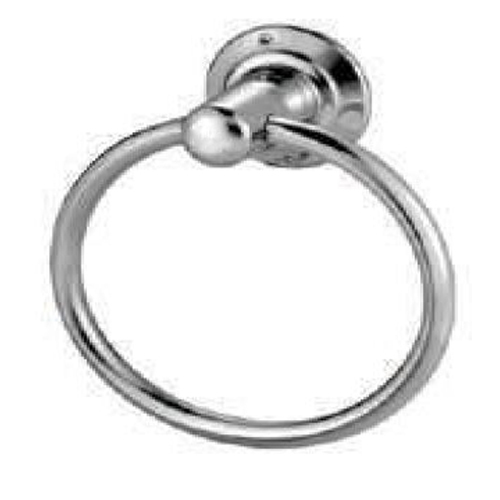 Stainless Steel Towel Ring - Round Shape | Premium Quality Material, Elegant Concealed Screw Mounting, Subtle Bathroom Design
