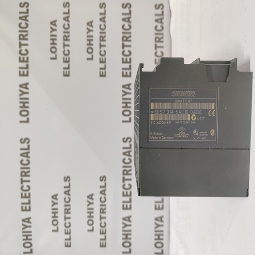 Siemens Simatic S7-300 6es7 314-5ae10-0ab0 Cpu 314 Ifm Module Compact Cpu With Slot F Mc 16di/16do 4ai/1ao 2 X 40 Pin Integrated 24v Dc Power