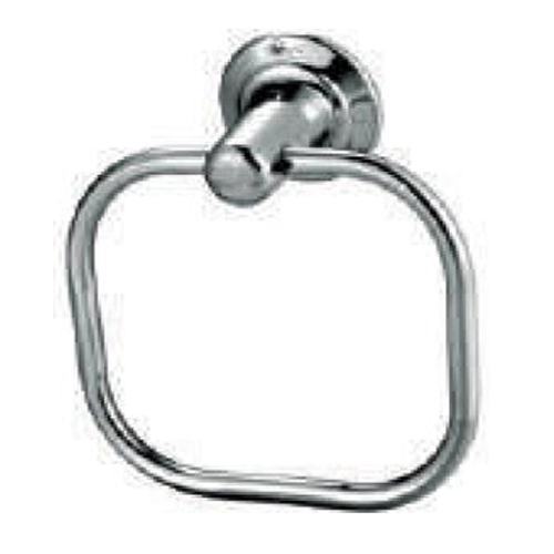 Ss Cp Towel Ring - Stainless Steel | Sturdy 202 Grade Material, Elegant Concealed Screw Mounting, Subtle Low-Key Design for Bathroom
