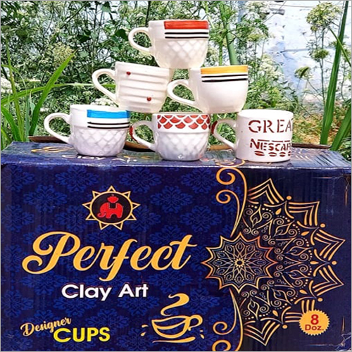8 पीस परफेक्ट क्ले आर्ट मग सेट साइज़: कस्टमाइज़्ड
