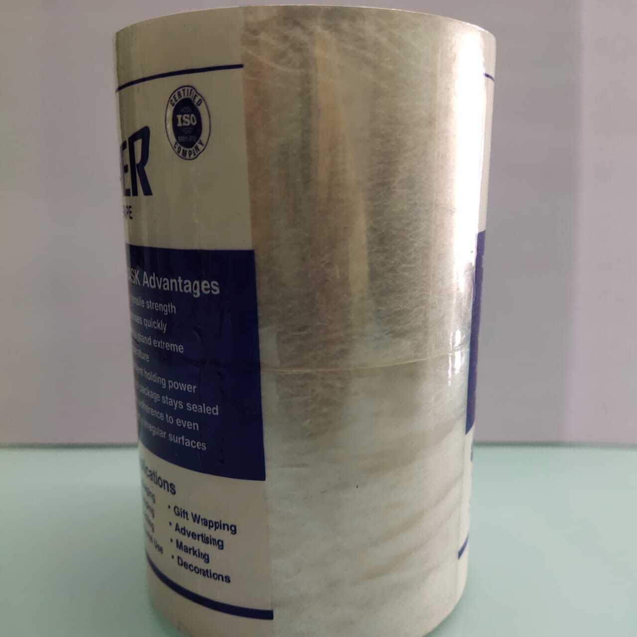 Cello Tape - 30 Meter Length, 18mm/24mm/48mm/72mm Width, 40 Micron Thickness | Heavy-duty Packaging Solution