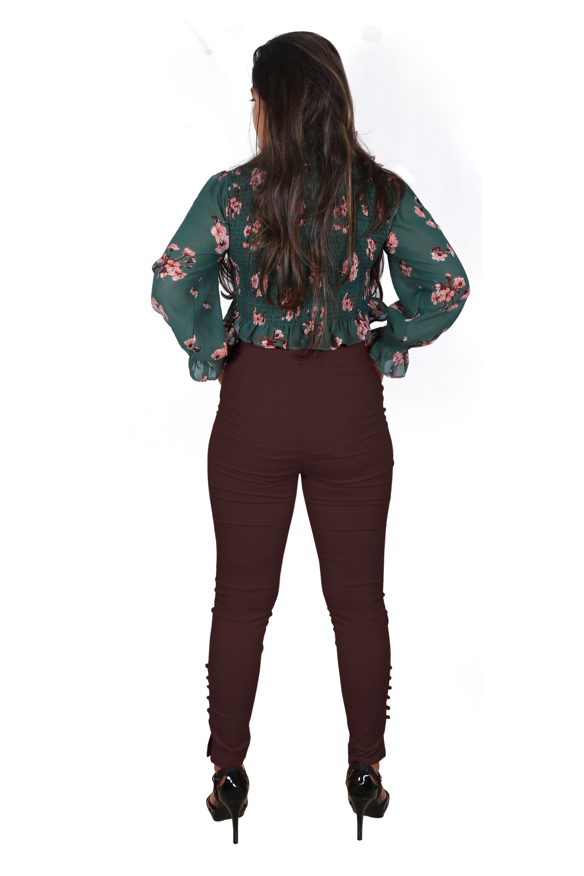 Rayon Cotton Lycra Potli Pant With Pockets