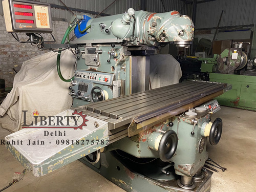 Huron MU-6 Universal Milling Machine - Table Size 2000mm x 460mm, XYZ Travel 1500mm x 700mm x 550mm, ISO 50 Spindle Taper, 3-Axis DRO, Double Swivel Head