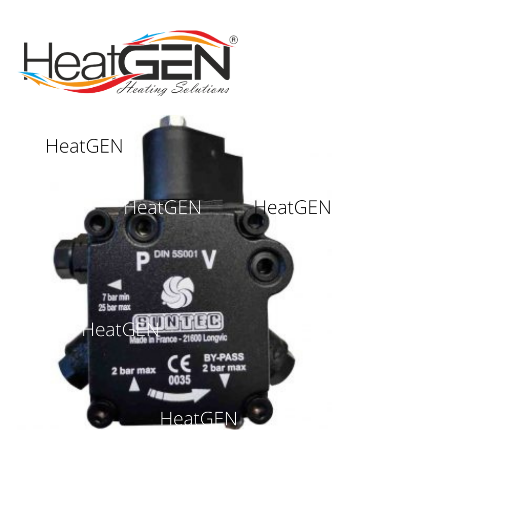 Suntec Oil Pumps - Aluminum, 3.5" X 2.5" X 2" Dimensions, 12v Power Supply | 1.5 Gpm Flow Rate, 30 Psi Pressure, 1/2" Npt Connections, Lightweight At 1.2 Lbs