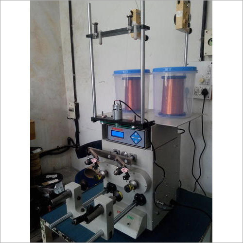 White-Blue Automatic Wire Winding Machine