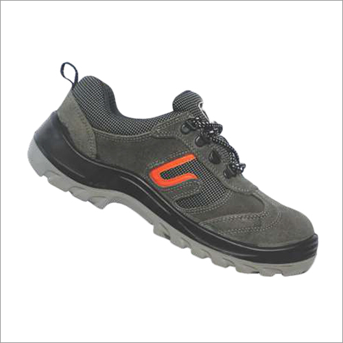 ग्रे पु प्रीमियम रेंज सेफ्टी शूज़