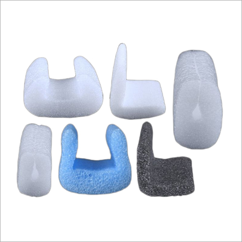 EPE Foam Profiles - 4mm Thickness, White Color | Eco-Friendly, Lightweight, Plain Texture, High Impact Resistance