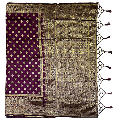 Multicolor Designer Banarasi Silk Saree