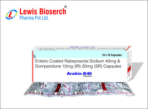rabeprazole 40 MG domperidone (IR)10 MG (SR)20 MG