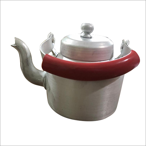 Aluminum Tea Kettle With Red Handle Application: Commercial