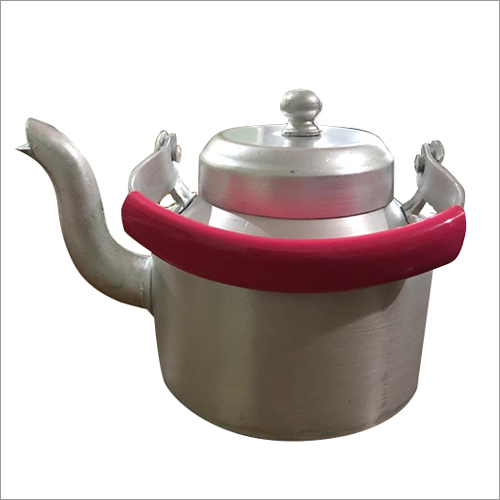 Aluminum Tea Kettle With Red Handle Application: Commercial