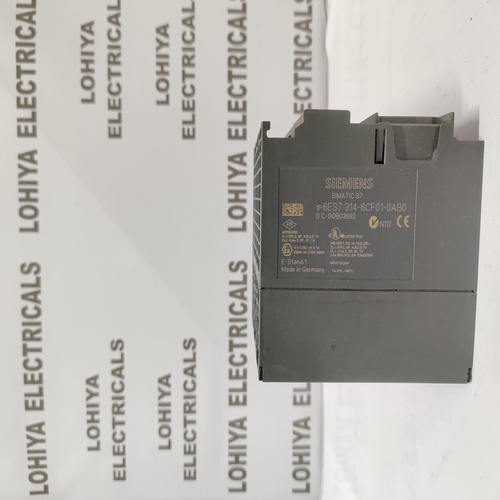 Siemens Simatic S7-300 6es7 314-6cf01-0ab0 Cpu 314c-2dp Compact Cpu With Mpi