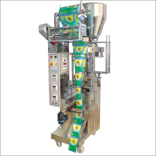 Vertical Form Fill Seal Machines - Metal, Automatic Electric Drive | Heavy Duty Machine For Efficient Packaging