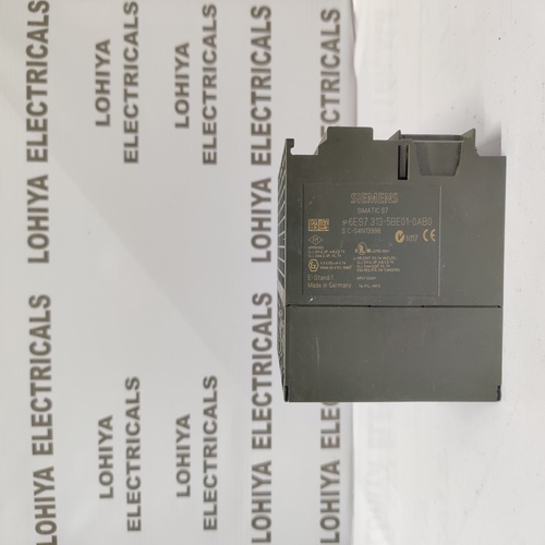 Siemens Simatic S7-300 6es7 313-5be01-0ab0 Cpu Mpi Compact Cpu Module
