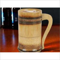 3 x 6 इंच गोल बेलनाकार बांस मग