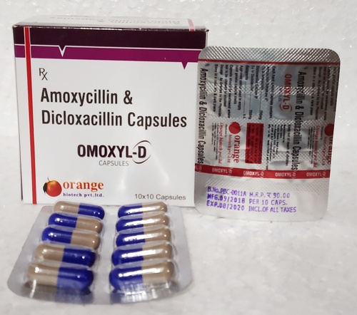 Amoxycillin Dicloxacillin Capsules Specific Drug