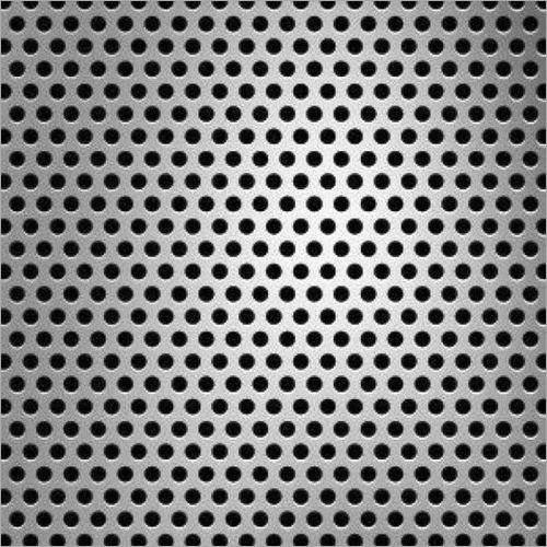Silver Industrial Gi Perforated Sheets