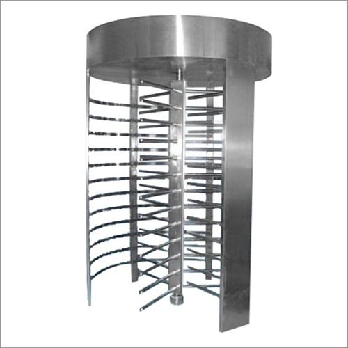 Full Height Turnstile - Stainless Steel, Customizable Dimensions | 12V DC Power Supply, 0-45°C Operating Temperature, 15-20 RPM Rotation Speed, 1 Year Warranty