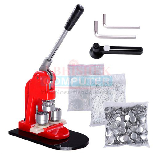 Manual 32Mm Badge Making Machine