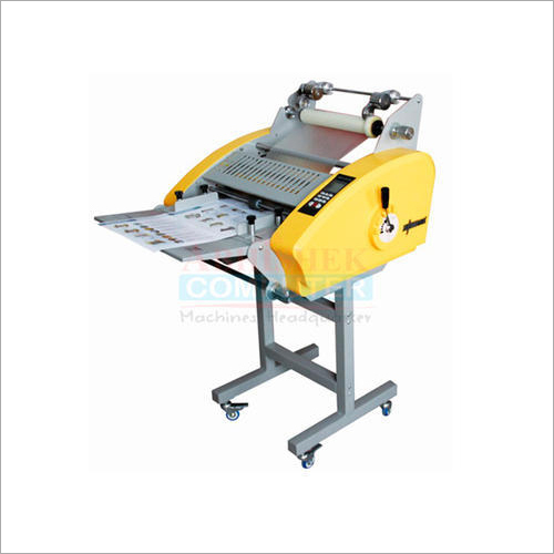 380MM Roll Lamination - Automatic, Semi-Automatic Metal Body, 600-3000mm/min Speed, 4 Rollers, Manual Control, Perforating and Cutting Blades Included