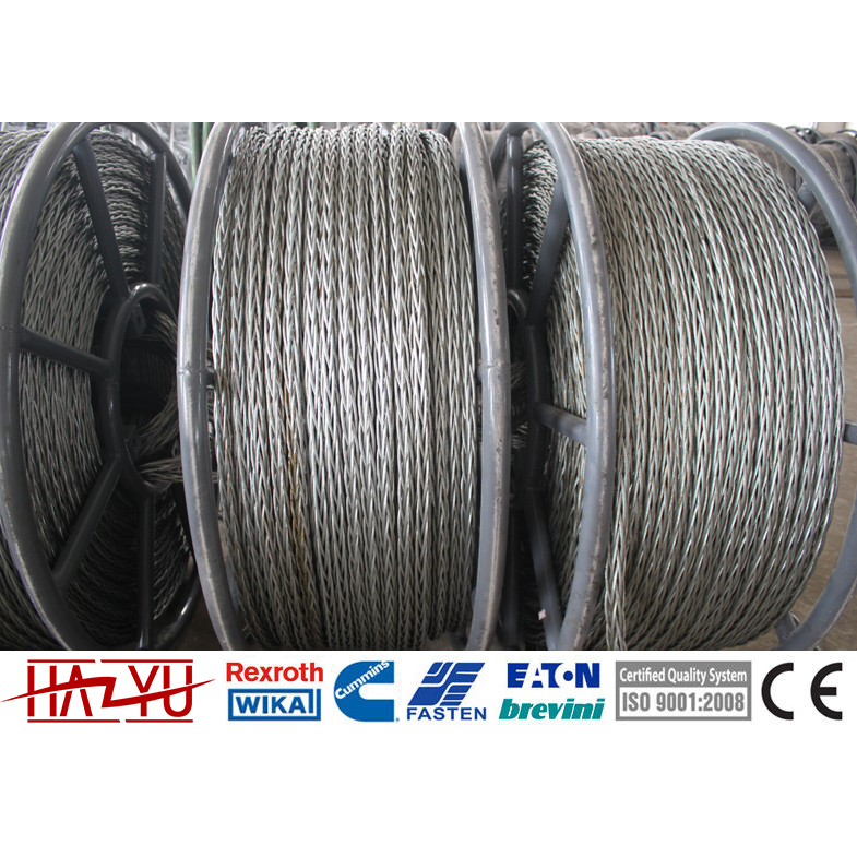 Yl26-12x29fi Galvanized Steel Anti-twisting Braided Steel Pilot Rope Weight: 1723  Kilograms (Kg)