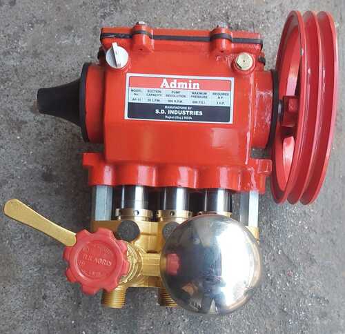 Triplex Plunger Pump By S D Industries