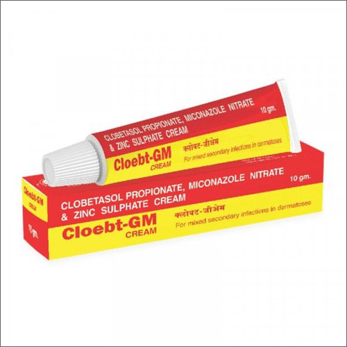 Clobetasol Propionate Miconazole Nitrate Zinc Sulphate Cream - 10g | Highly Effective for Fungal Skin Infections, External Use Only, Safe Consumption