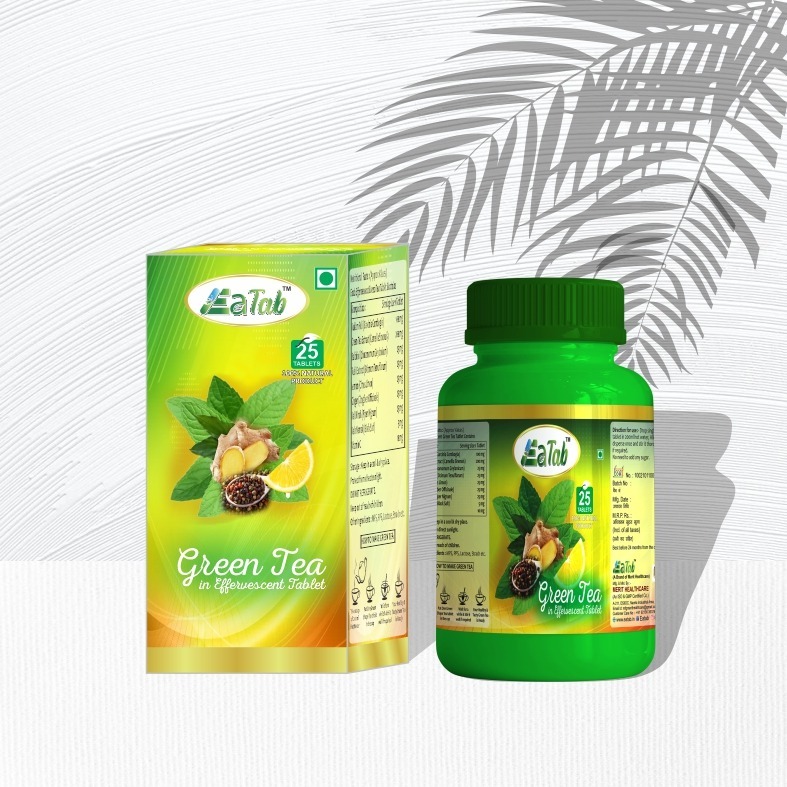 Green Tea Effervescent Tablet Health Supplements