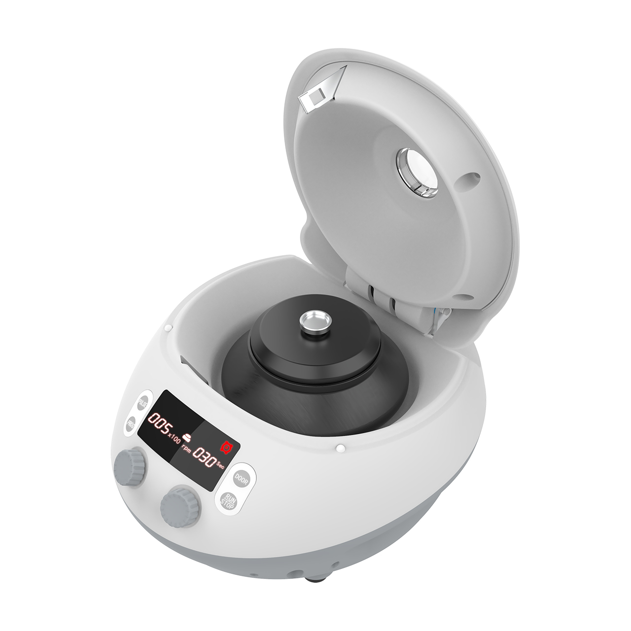 Mini Centrifuge - 180x150x130mm, 500-15000rpm Speed Range | Brushless Dc Motor, Plastic Build, 0.2ml/0.5ml/1.5ml/2ml Rotor Capacity