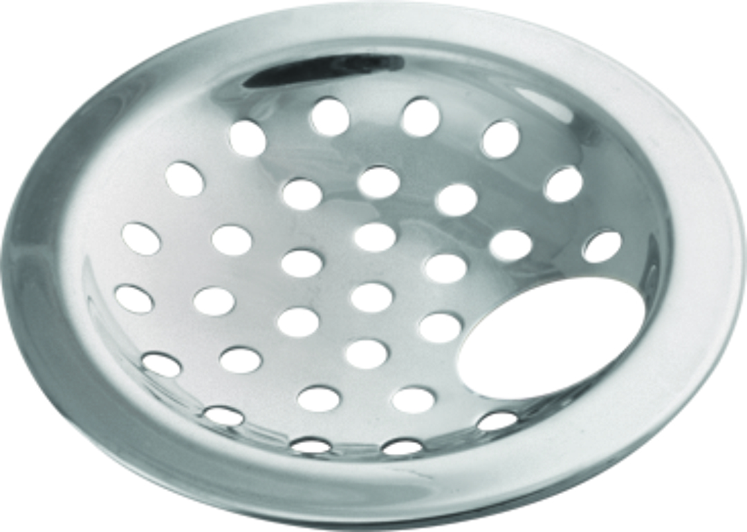 5 Inch Ss Round Jali - Stainless Steel, Silver Color, Long Lasting Material | Plain & Slotted Design For Bathroom And Kitchen Floor Drains