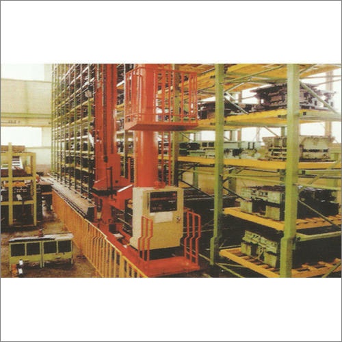 Automated Storage And Retrieval System - Mild Steel, 15-20 Feet Height | Enhanced Ergonomics and Safety, Vertical Space Optimization