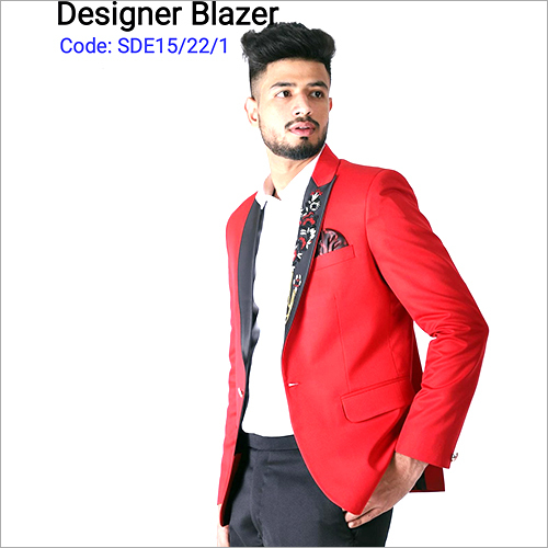 Plain Mens Designer Blazer