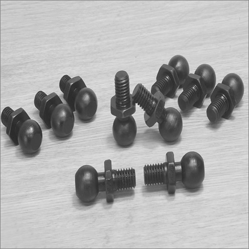 Industrial Ms Precision Turned Components - Stainless Steel, Black Polished Finish | High Strength, Rust & Abrasion Resistance, Durable Design