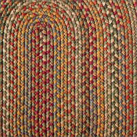 वॉशेबल कॉटन ब्रेडेड रग