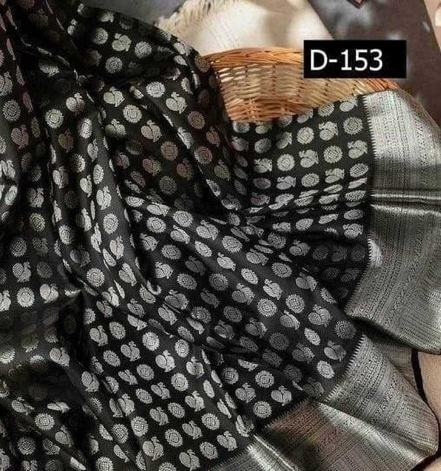 Jacquard Saree - Traditional Printed Design, Customized Logo | Breathable, Washable, Suitable For All Seasons, Random Designs Available