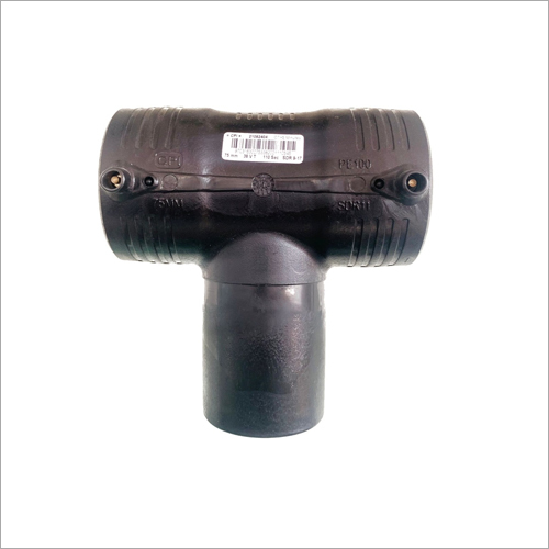 Electrofusion Tee - HDPE Material, 315mm to 20mm Sizes Available | Black Color, Socket Joint Connection