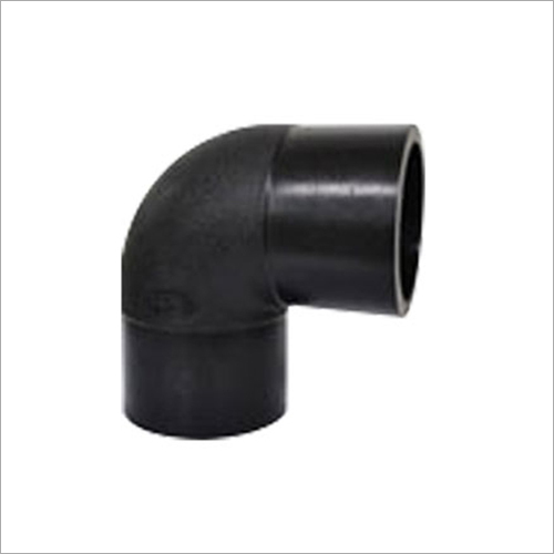 Black 90 Degree Hdpe Spigot Elbow