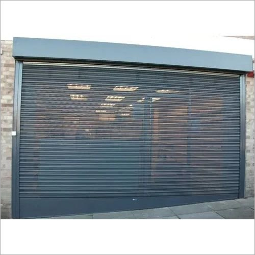 Aluminium Automatic Rolling Shutter - Insulated Exterior Design | Automatic Operation, Durable Material