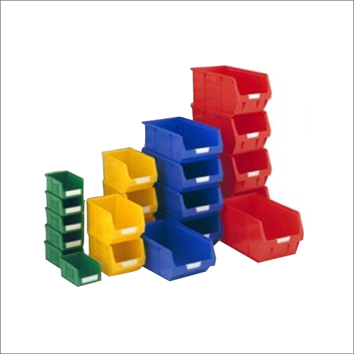 Plastic Bin - Plastic, Various Sizes, Red | Ideal for Storage, Transportation, and Organizing in Commercial Kitchens and Tool Kits