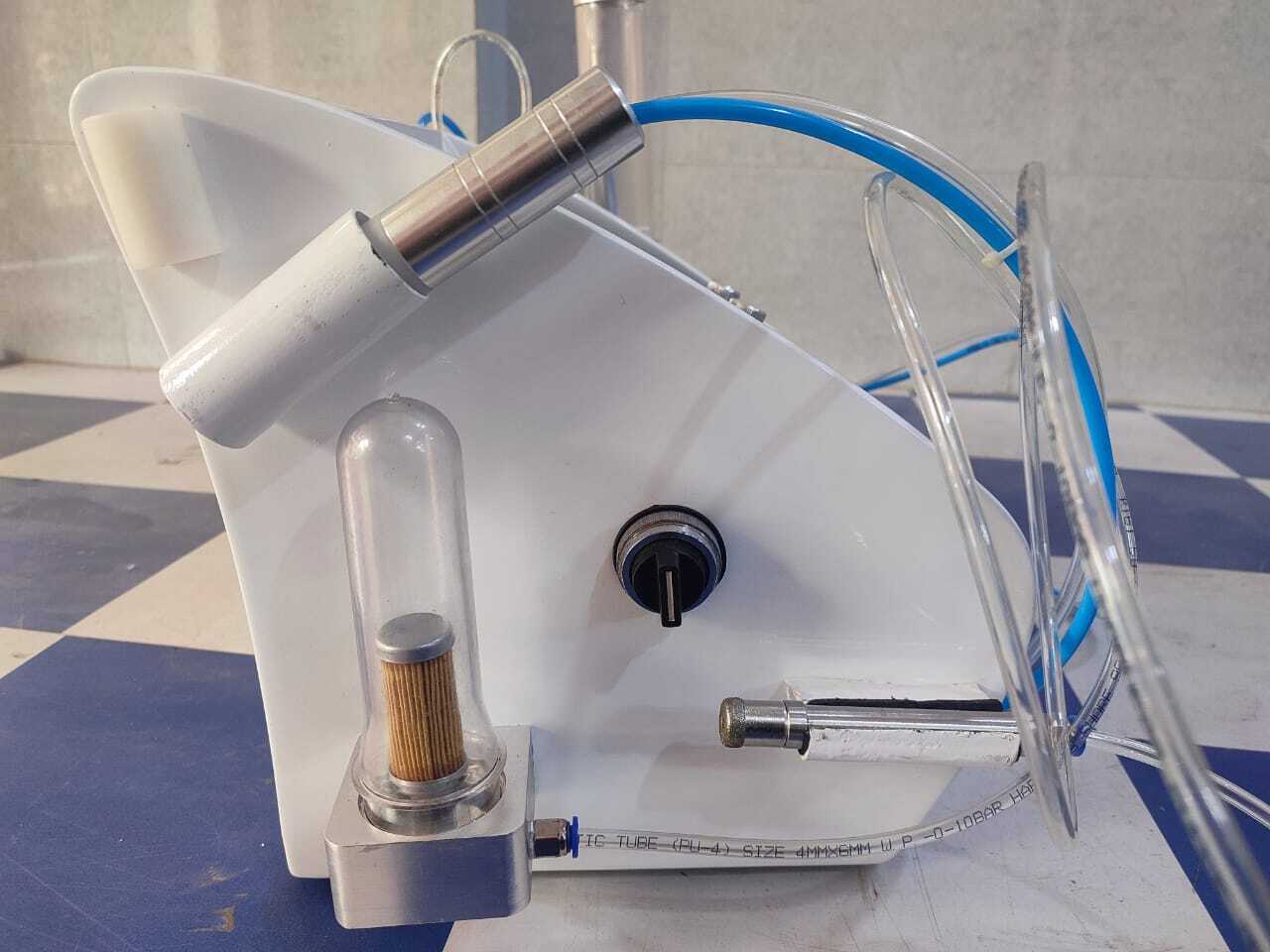 White Microdermabrasion Machine
