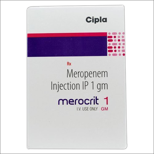 1Gm Meropenem Injection Ip General Medicines