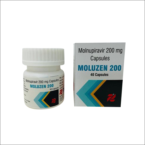 Moluzen 200Mg Molnupiravir Capsules General Medicines