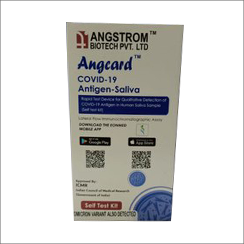 Covid-19 Antigen Saliva Test Kit Use: Hospital